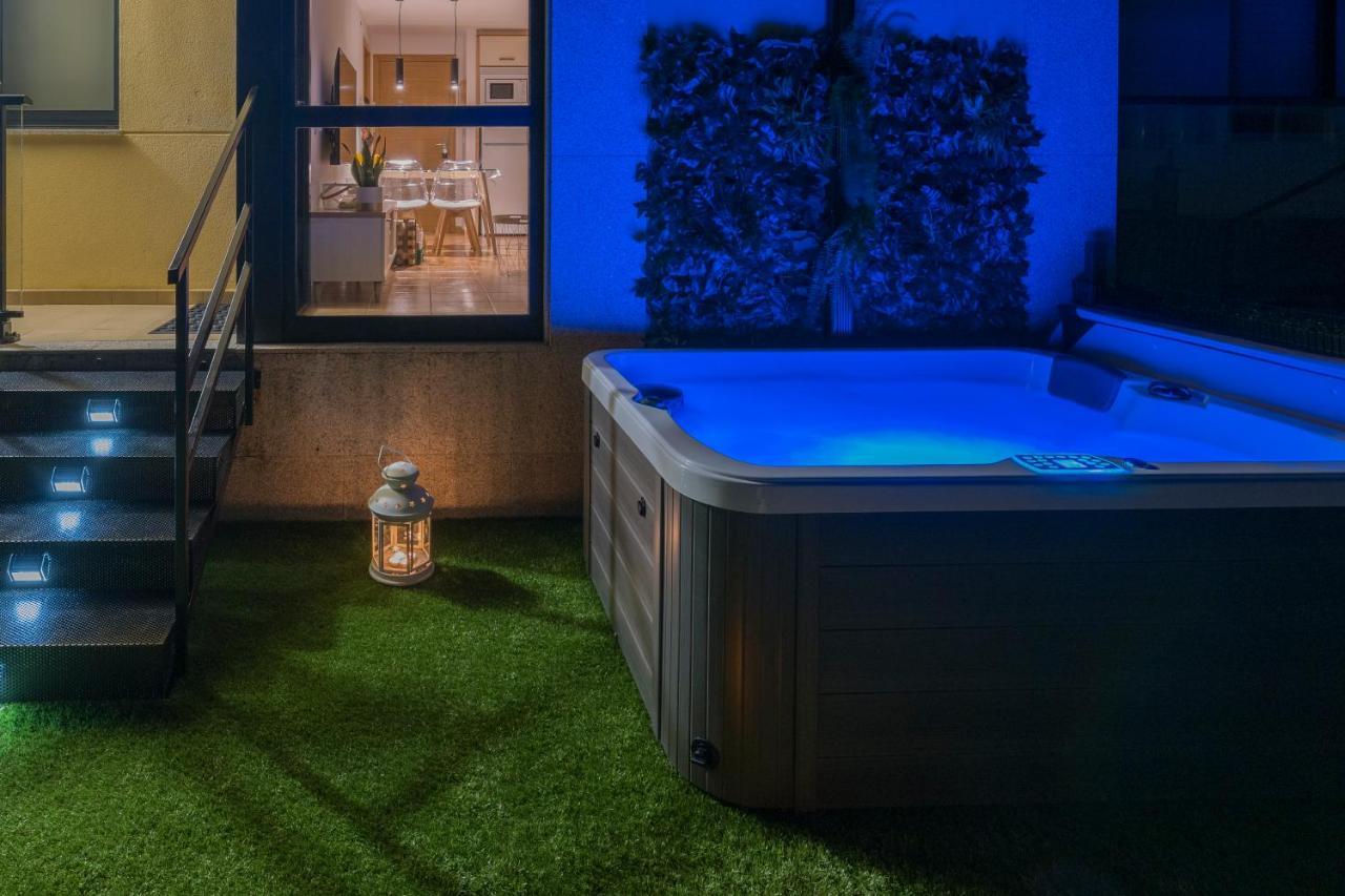Garden Fisterra - Jacuzzi, Jardin Privado Y Vista Mar Appartement Buitenkant foto