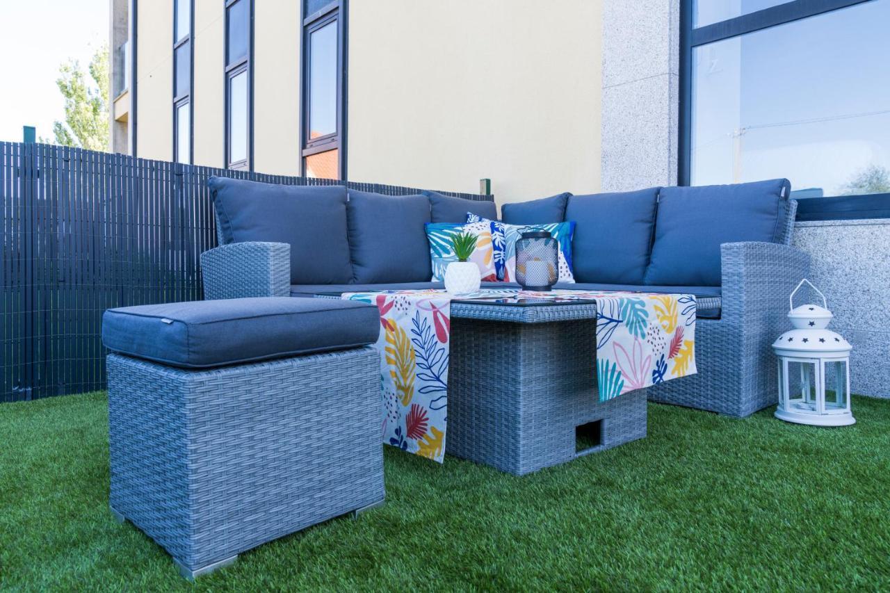 Garden Fisterra - Jacuzzi, Jardin Privado Y Vista Mar Appartement Buitenkant foto
