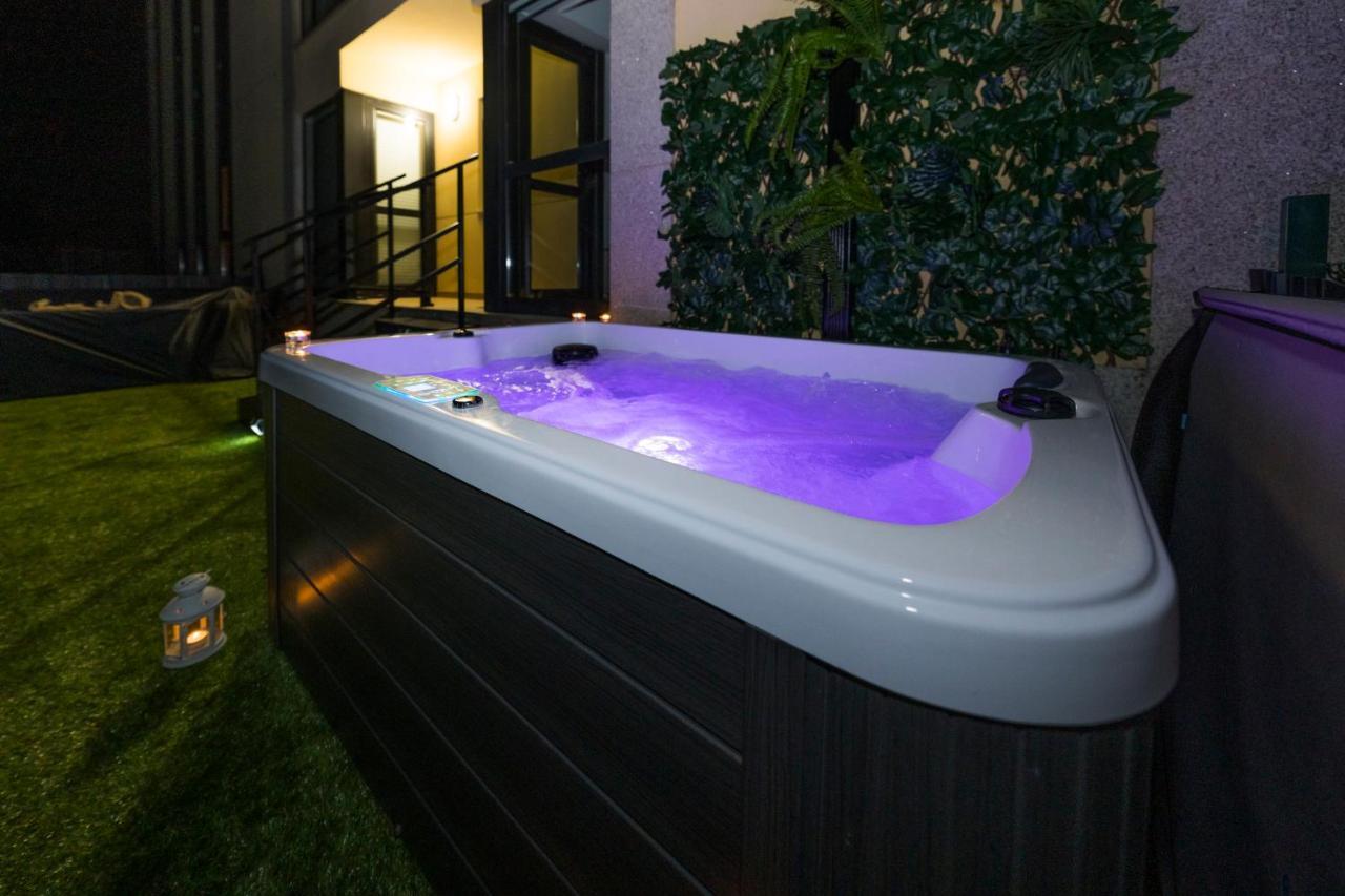 Garden Fisterra - Jacuzzi, Jardin Privado Y Vista Mar Appartement Buitenkant foto